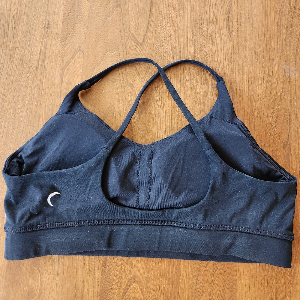 ZYIA • Black camo reflective brilliant bra | L - Picture 5 of 9
